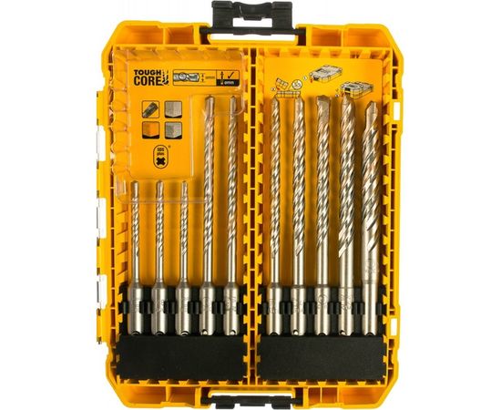 Набор буров EXTREME (10 шт; 5-12 мм; SDS-plus) DEWALT DT70753-QZ – изображение 2