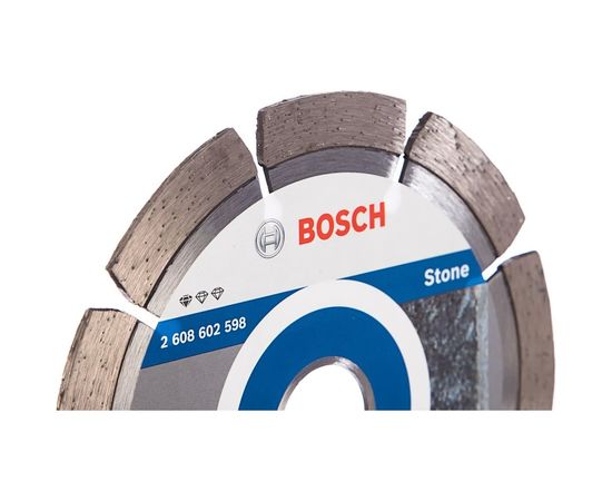 Диск алмазный отрезной Professional for Stone (125х22.2 мм) для УШМ Bosch 2608602598 – изображение 4