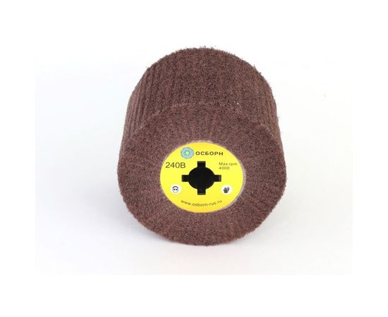 Валик шлифовальный нетканый с абразивом 6-063 (120 мм; P240) для щеточных шлифмашин ОСБОРН PLM.RB12010019WP240B – изображение 2