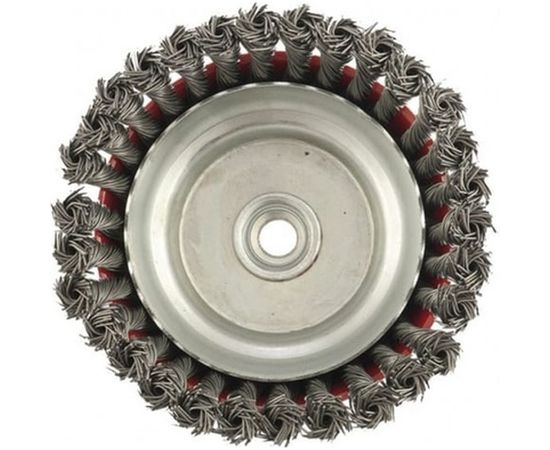 Щетка чашечная для УШМ (150 мм; М14; 0.8 мм) MTX 74626 – изображение 4