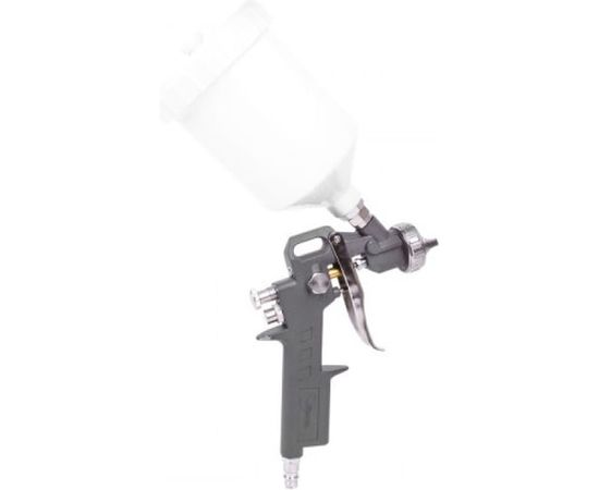 Пневматический краскопульт INTERTOOL HP, форсунка 1.5 мм, бачок 600 мл PT-0204 – изображение 3