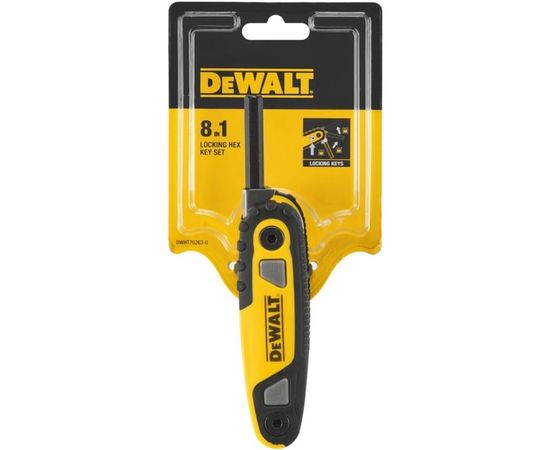 Набор шестигранных ключей DEWALT складной DWHT0-70263 – изображение 3