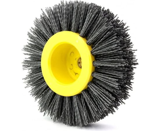 Щетка дисковая нейлоновая 6-013 (150 мм; P120) для УПМ/УШМ ОСБОРН PLM.DB150M14P120 – изображение 3