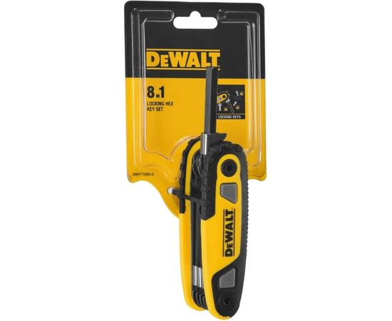 Набор шестигранных ключей DEWALT складной DWHT0-70263 – изображение 2