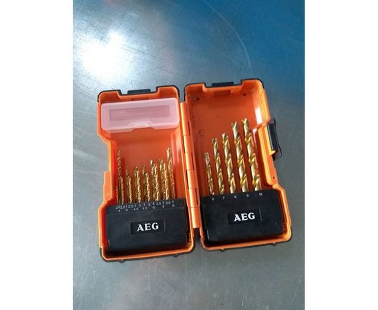 Набор сверл по металлу HSS-G TIN (19 шт; 2-10 мм) AEG 4932352245 – изображение 5