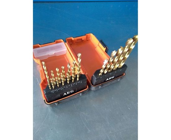 Набор сверл по металлу HSS-G TIN (19 шт; 2-10 мм) AEG 4932352245 – изображение 10