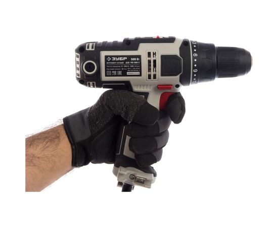 Сетевая дрель-шуруповерт ЗУБР ДШ-М3-500-2 – изображение 14