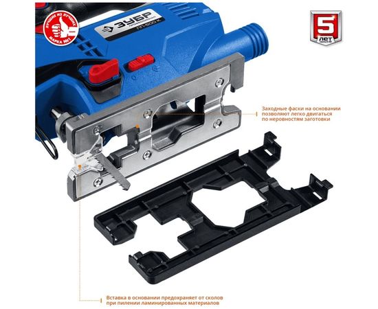 Электрический лобзик Зубр Профессионал ЛП-500 К – изображение 6