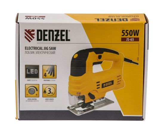 Электрический лобзик DENZEL JS-65 27101 – изображение 5