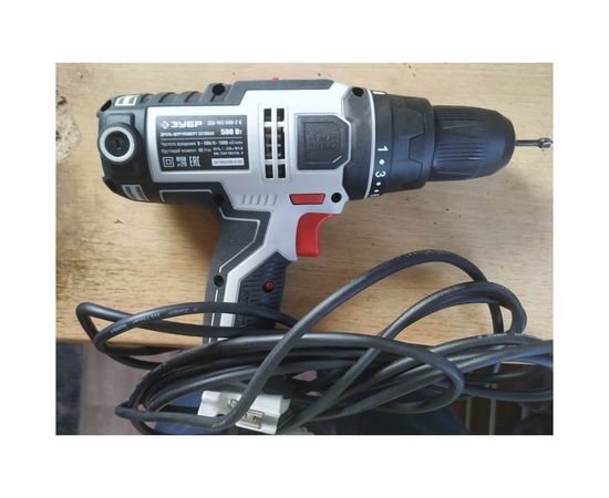 Сетевая дрель-шуруповерт ЗУБР ДШ-М3-500-2 К – изображение 15