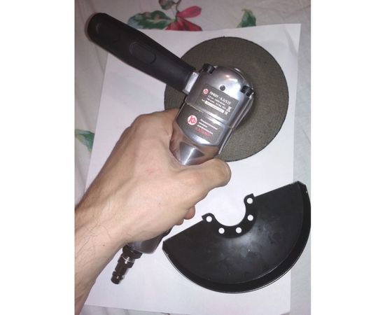 Пневматическая угловая шлифмашина Калибр ПМШУ-6,3/125 00000035269 – изображение 5