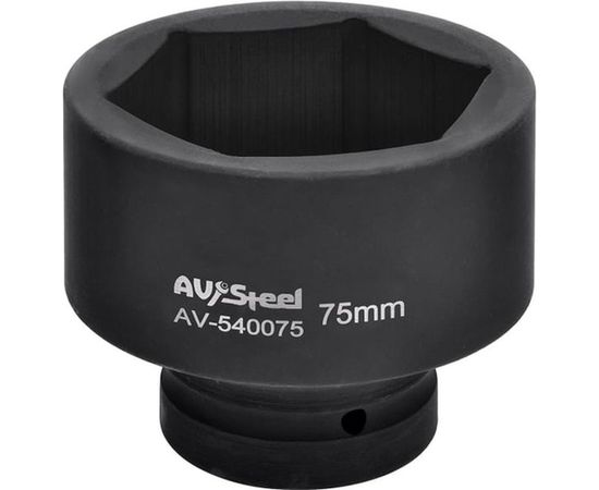 Головка шестигранная (75 мм; 1DR) AV-540075 