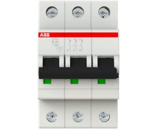 Автоматический выключатель ABB S203 3P 63А 6kA 2CDS253001R0635 
