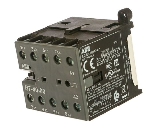 Миниконтактор B-7-40-00 AC ABB GJL1311201R8000 