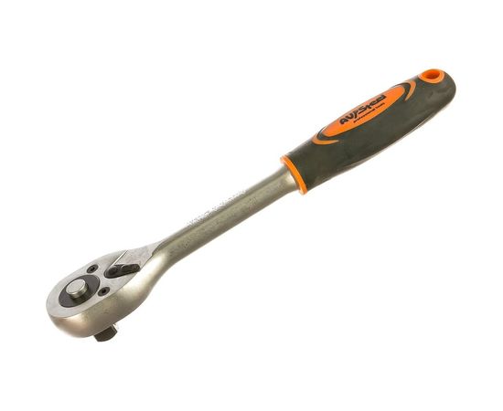 Трещотка 1/2 дюйма 45 зуба 255мм с двухкомпонентной ручкой AV Steel AV-528611 