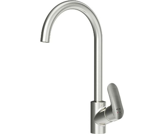 Смеситель для кухни AM.PM Like с каналом для питьевой воды, сатин F8007711 
