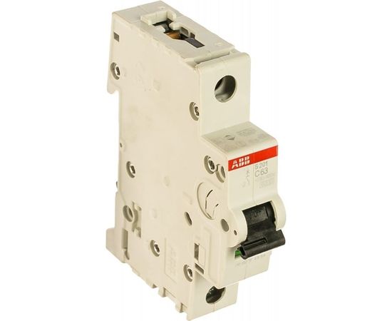 Автоматический модульный выключатель ABB 1п C S201 6кА 63А 2CDS251001R0634 