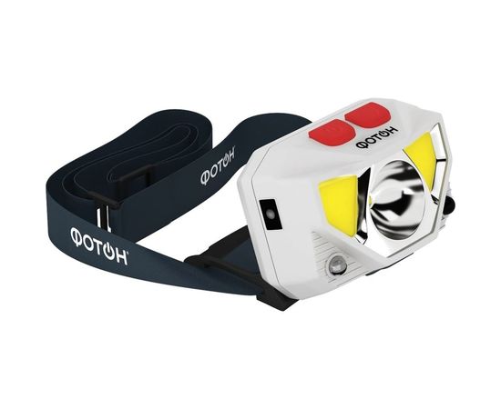 Налобный аккумуляторный светодиодный фонарь ФОТОН SA-1600, белый 24035 