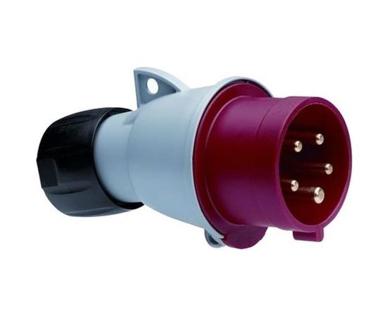 Электрическая вилка 63А 3P+E IP44 ABB 2CMA166752R1000 