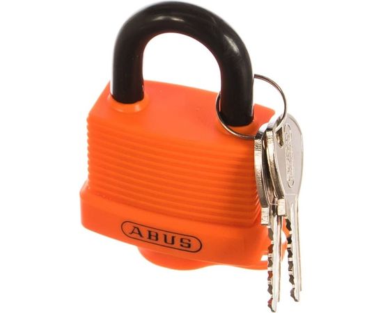 Навесной замок ABUS 717AL/45 ORANGE C/BLISTER 26675 – изображение 2