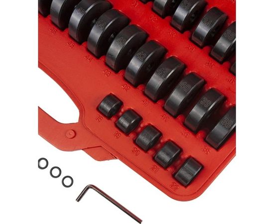 Комплект оправок для снятия подшипников, сальников AV Steel 51 предмет AV-921186 – изображение 2