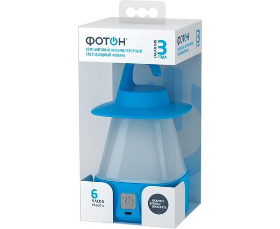 Кемпинговый аккумуляторный светодиодный фонарь ФОТОН СA-600 2,5W 23811 – изображение 2