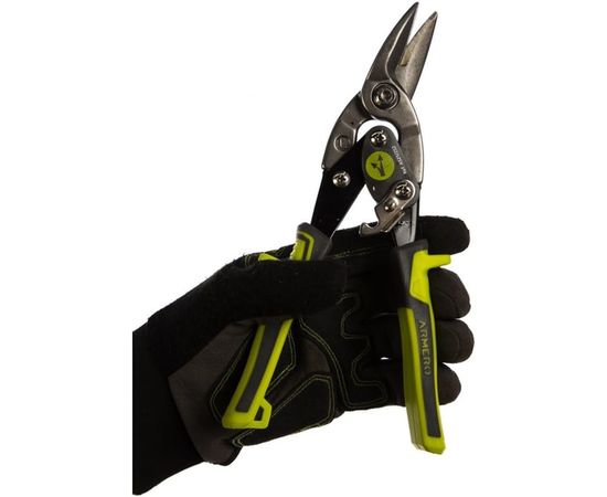 Левые ножницы по металлу Armero, сталь, 250мм AS21-252/A521/252 – изображение 2