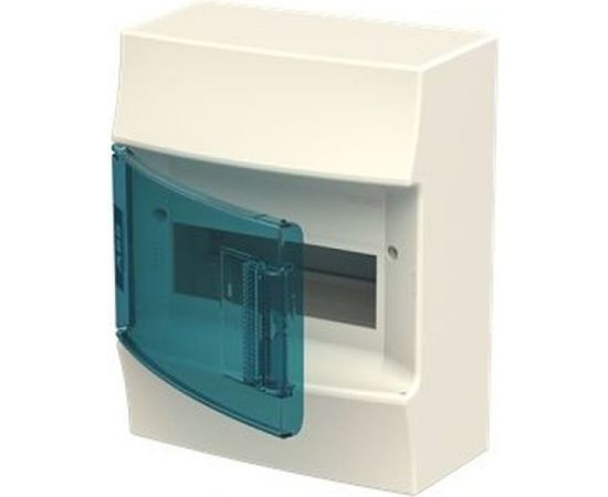 Настенный бокс ABB Mistral41 8М зеленая дверь без клемм белый 1SPE007717F0320 – изображение 2