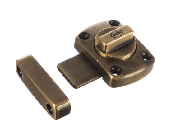 Задвижка Amig мод. 388-40 бронза 5731 – изображение 2