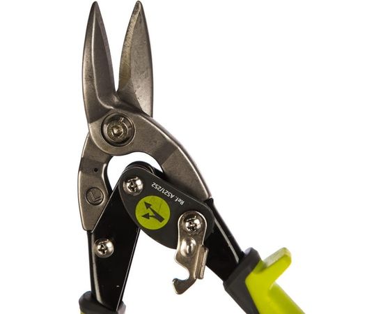 Левые ножницы по металлу Armero, сталь, 250мм AS21-252/A521/252 – изображение 3