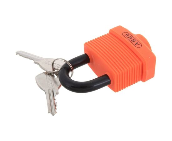Навесной замок ABUS 717AL/45 ORANGE C/BLISTER 26675 – изображение 3