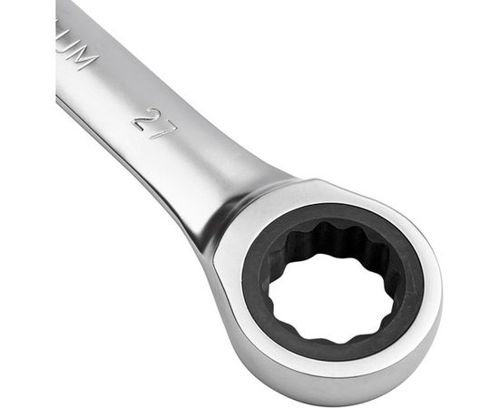 Комбинированный трещоточный ключ AV Steel 27 мм. AV-315027 – изображение 3