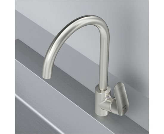 Смеситель для кухни AM.PM Like с каналом для питьевой воды, сатин F8007711 – изображение 4