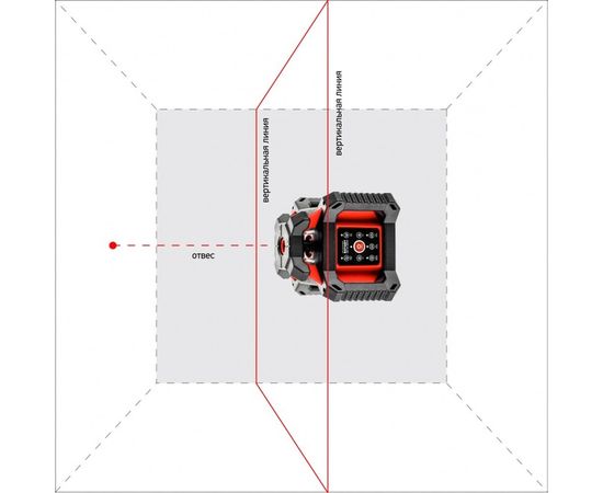 Лазерный нивелир ADA ROTARY 500 HV SERVO А00578 – изображение 3