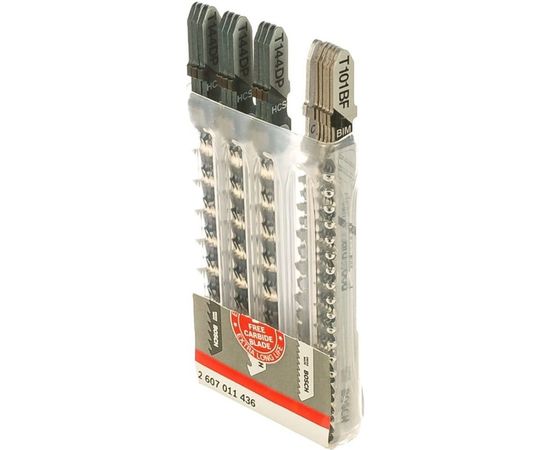 Набор пилок для лобзика по дереву (15 шт.) Bosch 2607011436 