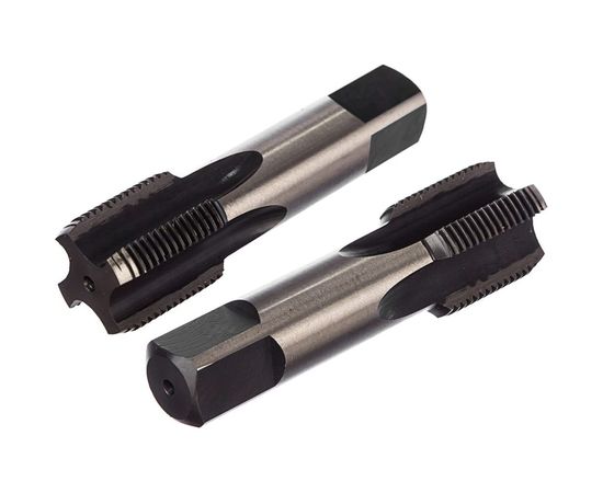 Метчик, трубная резьба G3/4 дюйма, комплект из 2-х штук Bucovice Tools 112340 