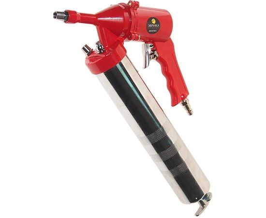 Пневматический солидолонагнетатель 500 мл/картридж 470мл max 400 бар с дополнительным комплектом ЭВРИКА ER-84106-5 