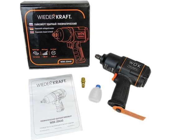 Пневматический ударный гайковерт WIEDERKRAFT WDK-20440 – изображение 22