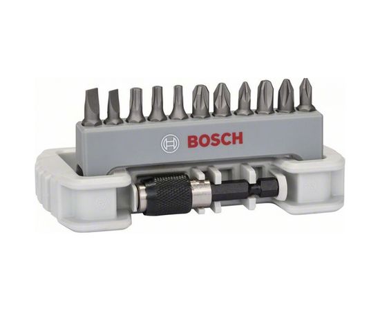 Набор бит Bosch 12 шт. держатель с быстросменным патроном 2608522130 – изображение 2