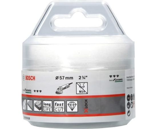 Алмазная коронка Dry Speed X-LOCK 57 мм Bosch 2608599018 – изображение 3