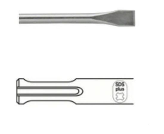 Зубила плоские SDS-plus (10 шт.; 20х250 мм) Bosch 2608690131 – изображение 2