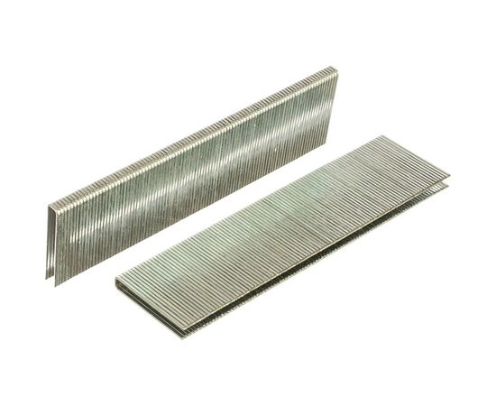 Скобы 18GA (5000 шт; 35 мм; 1.25х1х5.7 мм) для пневматического степлера MATRIX 57665 – изображение 2