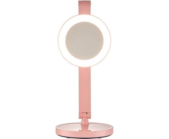 Настольный светильник Camelion KD-824 C14 розовый LED 9Вт, 230В, сенсорный, регулировка яркости и цветовой температуры, с зеркалом 13525 – изображение 2