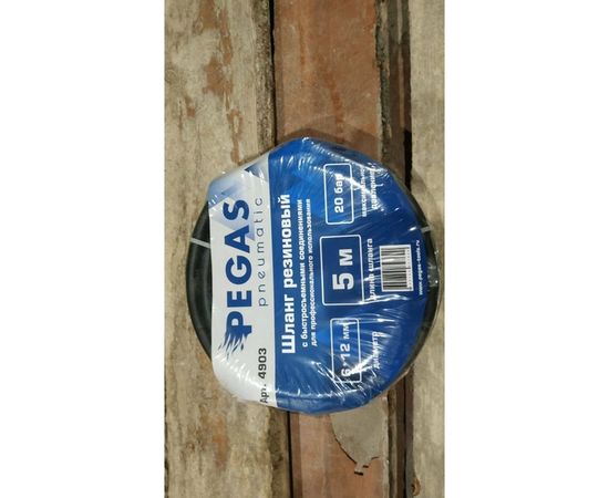 Шланг пневматический резиновый (5 м, 6х12 мм) Pegas pneumatic 4903 – изображение 16