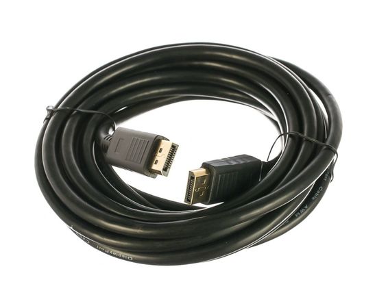 Кабель Cablexpert DisplayPort v1.2, 20M/20M, 5м, черный, экран, пакет CC-DP2-5M – изображение 2