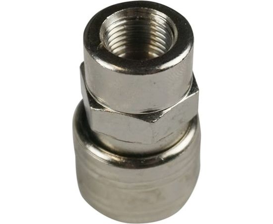 Адаптер-соединитель пневматический резьба 1/4F на быстросъём рапид мама Berger BG BG1404 – изображение 2