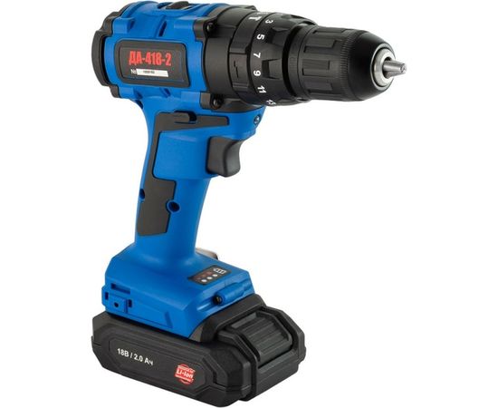 Аккумуляторная дрель-шуруповерт Витязь ДА-418-2 18012016 – изображение 2