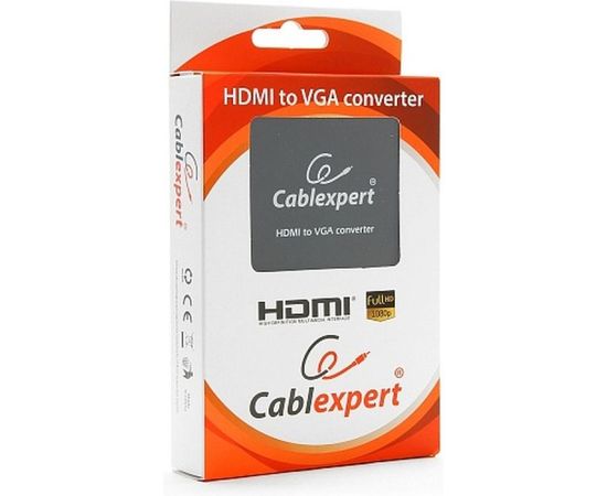 Конвертер HDMI-VGA Cablexpert, HD19FxHD15F, DSC-HDMI-VGA-001 – изображение 2