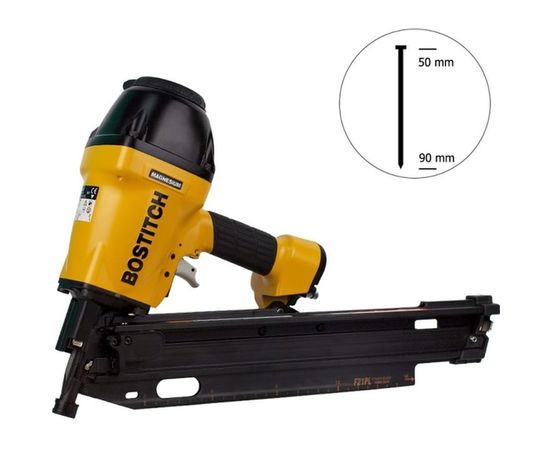 Пневматический инструмент BOSTITCH для реечных гвоздей F21PL-E – изображение 5