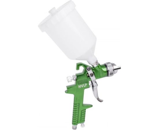 Пневматический краскопульт INTERTOOL, форсунка 1.3 мм, бачок 600 мл, PT-0102 – изображение 5